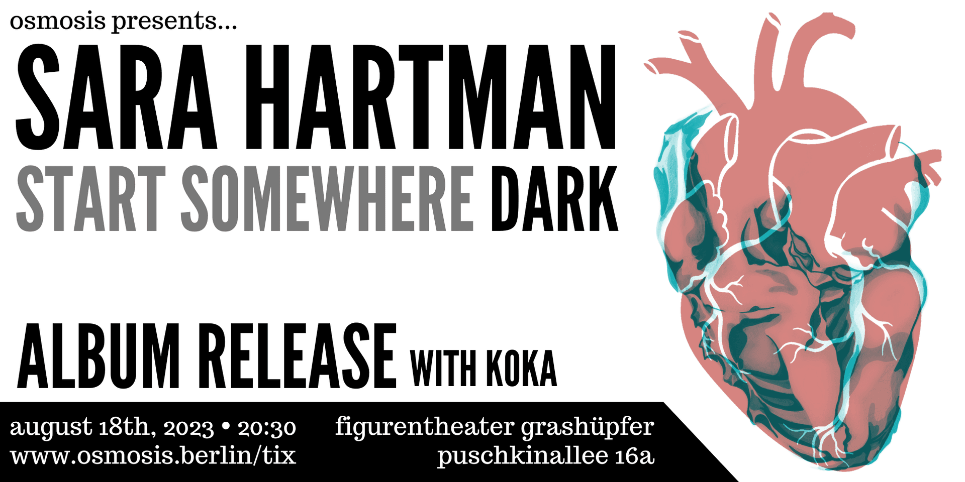 Sara Hartman - Start Somewhere Dark